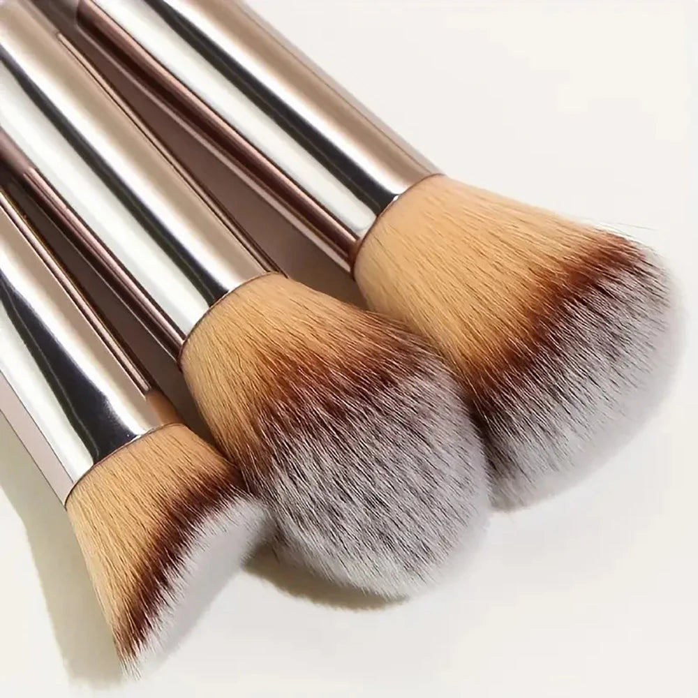 14PCS Makeup Brushes Set Eyeshadow Fluffy Foundation Concealer Blush Highlighter Storage Box Female Cosmetics Beauty Tools