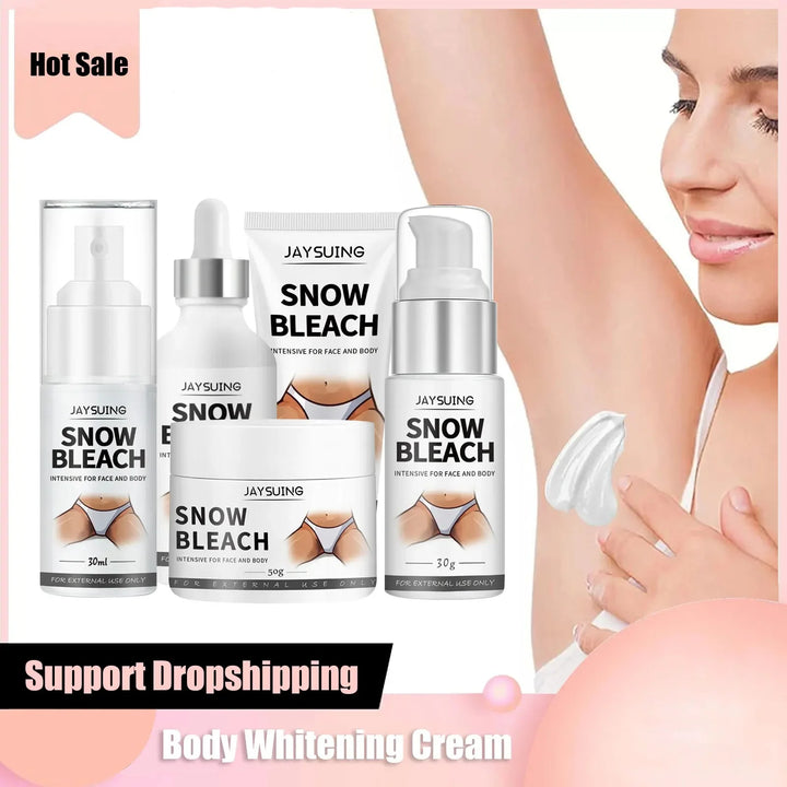 Face Body Whitening Cream Private Part Armpit Elbow Bleaching Eliminate Ac-ne Mark Dark Sp-ot Melanin Moisturizing Lighten Serum