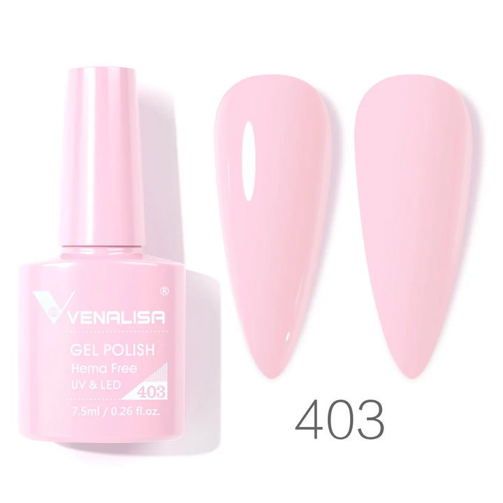 VENALISA VIP4 Nail Gel Polish 7.5ml HEMA Free Semi Permanent Nail Polish Super Texture Gel Varnish Long Lasting Tempered TopCoat