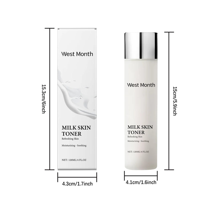 West&Month 120ml Nicotinamide Facial Toner Deep Moisturizing Nourish Care Repair Skin Barriers Oil Control Soothing Face Toner