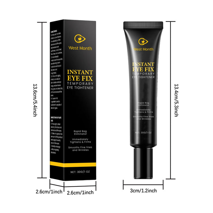 West Month 30g Tightening Eye Cream Fade Fine Lines Dark Circles Eliminate Anti Puffiness Hydrate Eye Firm Eye Massage Cream