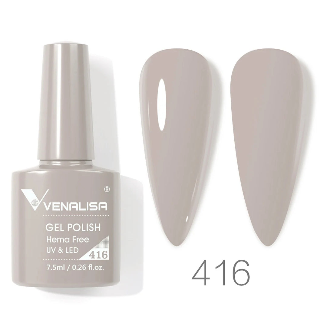 VENALISA VIP4 Nail Gel Polish 7.5ml HEMA Free Semi Permanent Nail Polish Super Texture Gel Varnish Long Lasting Tempered TopCoat
