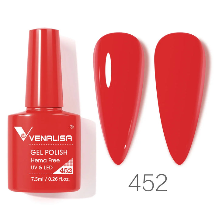 VENALISA VIP4 Nail Gel Polish 7.5ml HEMA Free Semi Permanent Nail Polish Super Texture Gel Varnish Long Lasting Tempered TopCoat