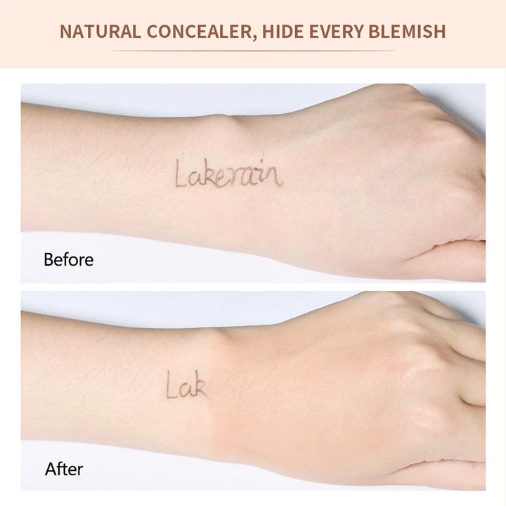 Color Changing Foundation 4 in 1 Moisturizing SPF 30+ Hydrating Color Longwearing Waterproof Travel Coverage Makeup Base