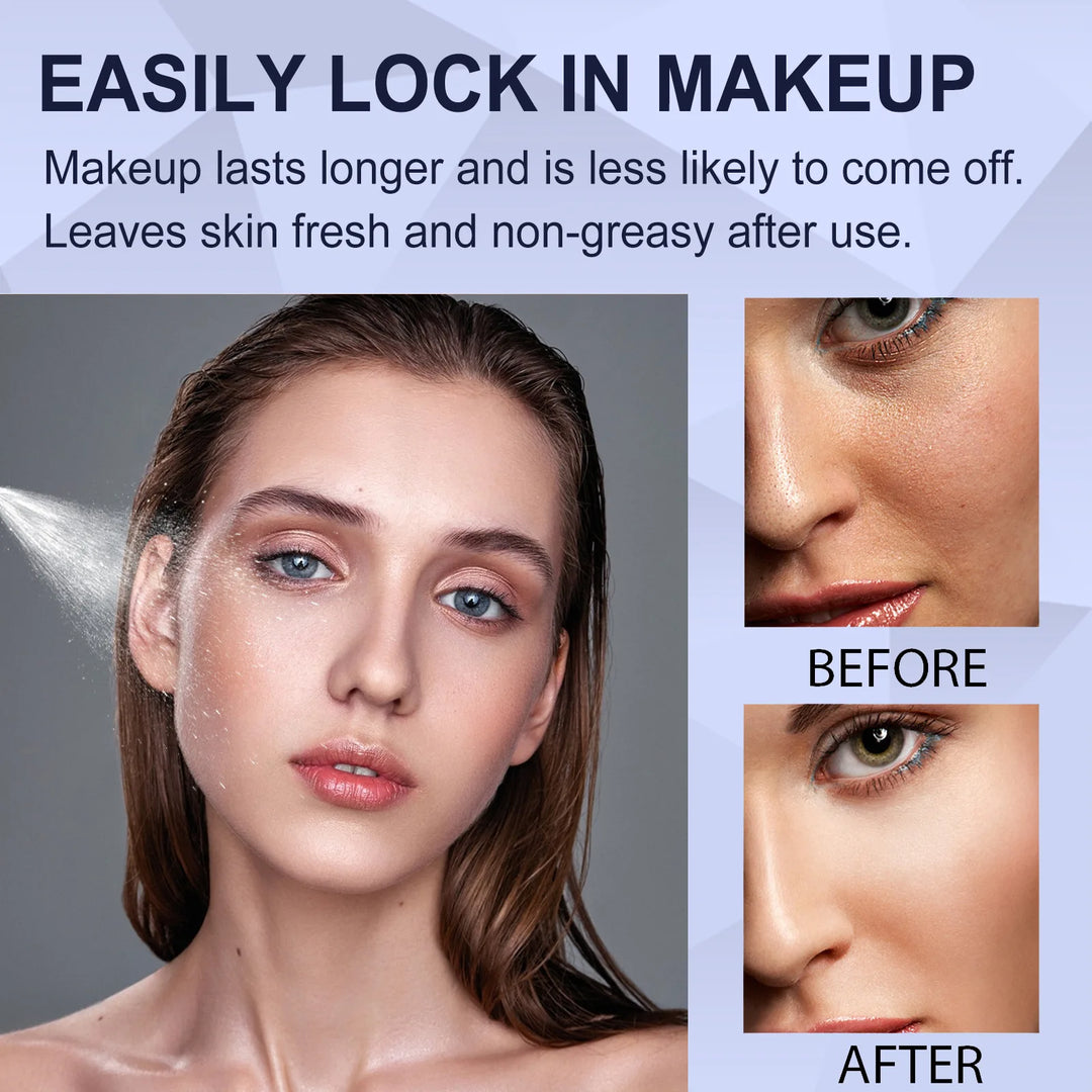 Eelhoe Setting Spray Waterproof Not Easy To Remove Makeup Rapid Film Formation Oil Control No Faint Makeup Refreshing Spray