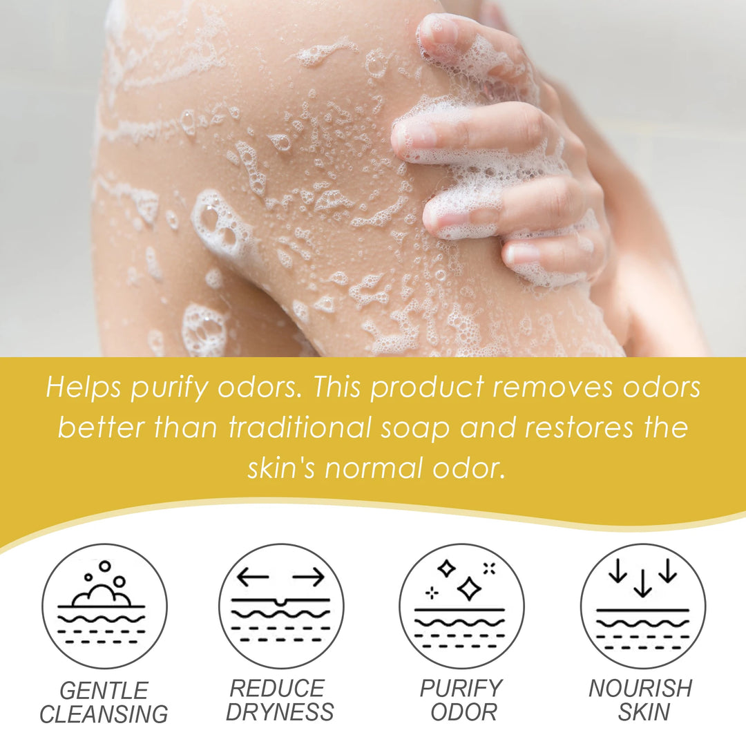 Oceaura Coconut Vanilla Body Wash Gel Lasting Fragrance Deep Cleaning Dirt Nourishing Moisturizing Skin Remove Odor Body Shampoo