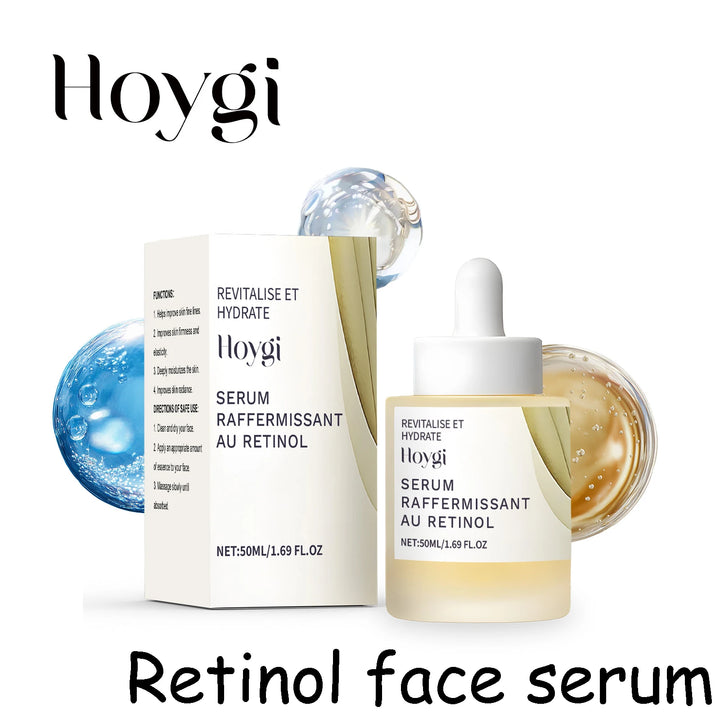 Hoygi Retinol Face Serum Gentle Moisturizing Relief Dryness Enhance Skin Elasticity Reduce Discomfort Daily Skin Care Serum