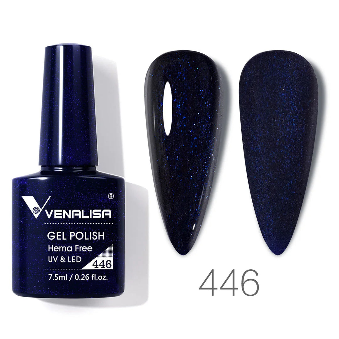 VENALISA 7.5ml Nail Gel Polish VIP4 HEMA Free Semi Permanent Soak off UV LED Nail Gel Varnish Full Coverage Nail Gel Lacquer