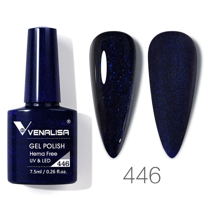 VENALISA 7.5ml Nail Gel Polish VIP4 HEMA Free Semi Permanent Soak off UV LED Nail Gel Varnish Full Coverage Nail Gel Lacquer