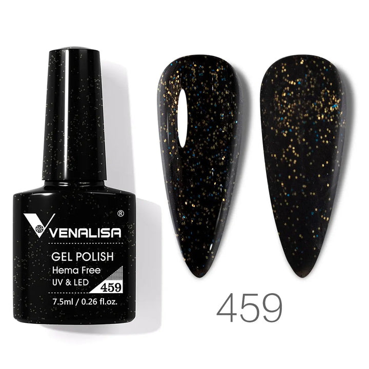 VENALISA VIP4 Nail Gel Polish 7.5ml HEMA Free Semi Permanent Nail Polish Super Texture Gel Varnish Long Lasting Tempered TopCoat