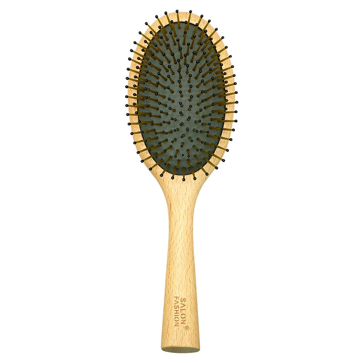 High Quality Wood Comb Professional Healthy Paddle Cushion Hair Loss Massage Brush Hairbrush Comb Scalp Hair Care Healthy Comb