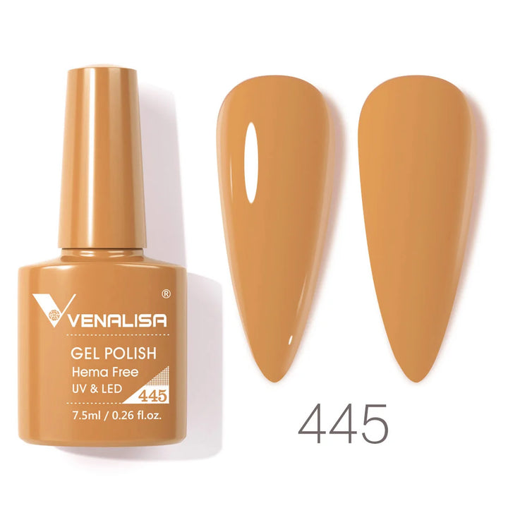 VENALISA 7.5ml Nail Gel Polish VIP4 HEMA Free Semi Permanent Soak off UV LED Nail Gel Varnish Full Coverage Nail Gel Lacquer