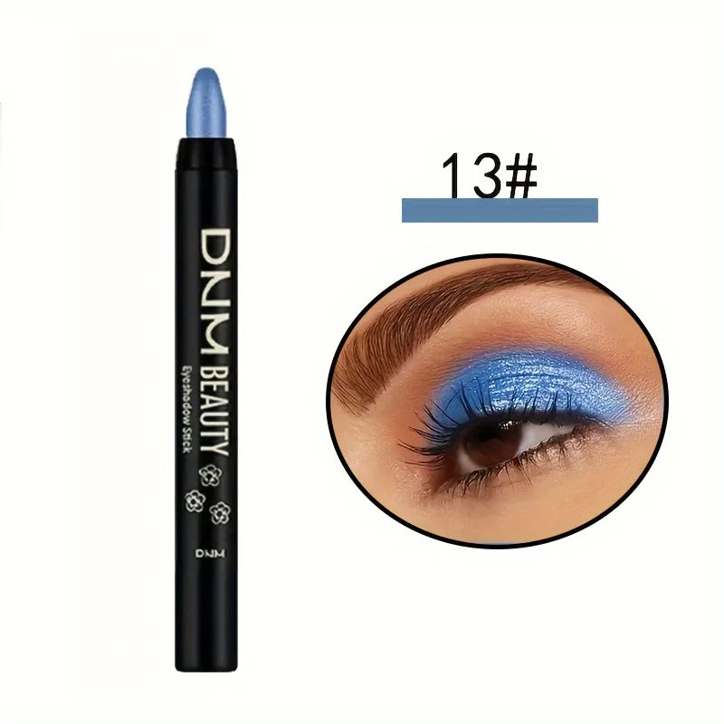 Waterproof Long-Lasting Highlighter Eyeshadow Stick with Rainbow Shimmer Effect | Long-Lasting, Rich Eye Makeup
