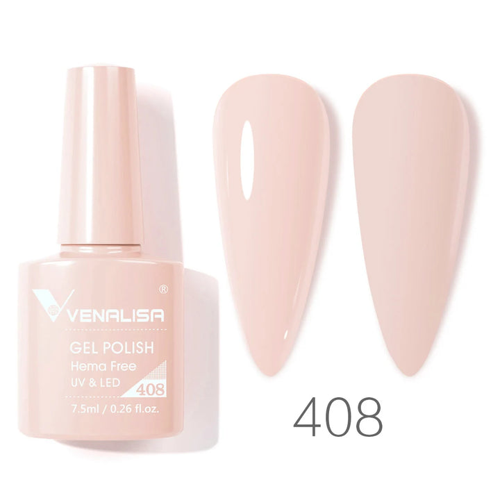 VENALISA VIP4 Nail Gel Polish 7.5ml HEMA Free Semi Permanent Nail Polish Super Texture Gel Varnish Long Lasting Tempered TopCoat
