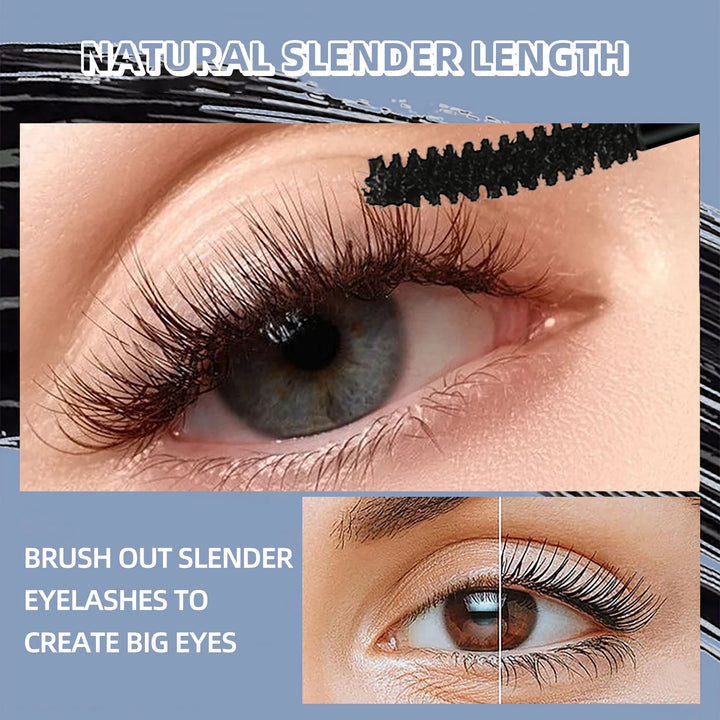 O‘CHEAL Waterproof Matte Mascara Lengthens 4D Curling Mascara Long Lasting Eyelashes Black Fiber Mascara Eye Cosmetic Makeup
