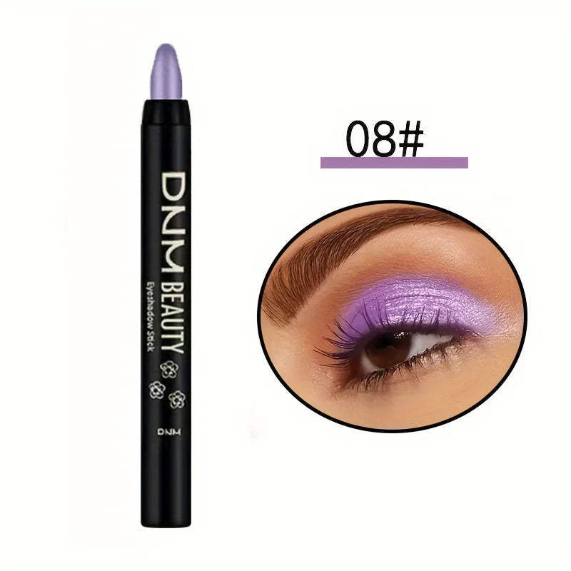 Waterproof Long-Lasting Highlighter Eyeshadow Stick with Rainbow Shimmer Effect | Long-Lasting, Rich Eye Makeup