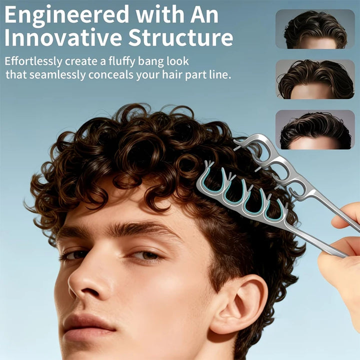 1pcs Professional Volumizing Hair Comb for Fluffy Texture Styling Wide Tooth Detangling for Salon Home Use Styling Accessories