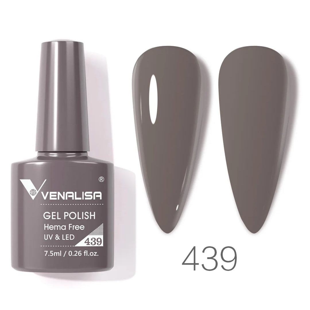 VENALISA 7.5ml Nail Gel Polish VIP4 HEMA Free Semi Permanent Soak off UV LED Nail Gel Varnish Full Coverage Nail Gel Lacquer