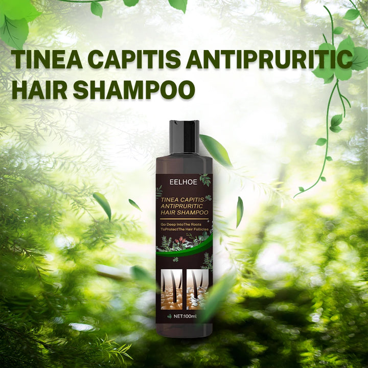 EELHOE Hair Cleaning Shampoo Anti Dandruff Remove Mites Relieve Itching Oil Control Scalp Cleaning Refreshing Hair Shampoo