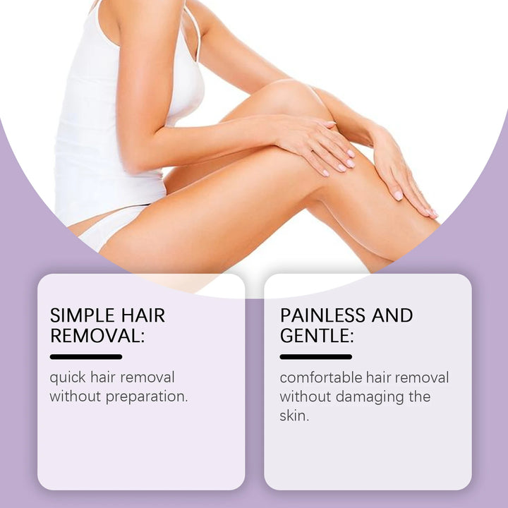 Jaysuing 1set Hair Removal Wax Strips Painless Body Thigh Armpit Depilatory Nourish Smooth Skin Refreshing Depilatory Wax Strips