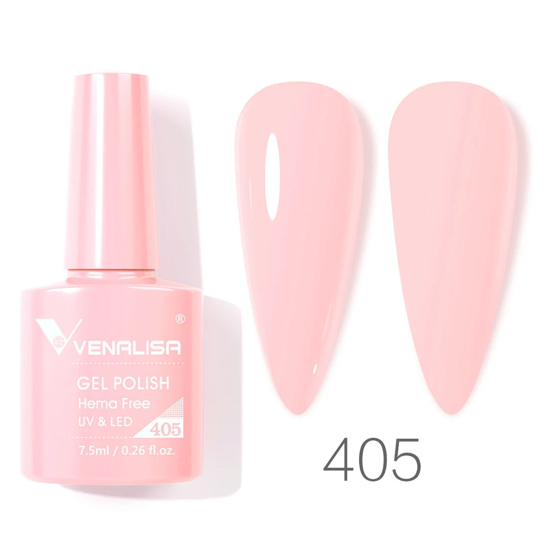 VENALISA VIP4 Nail Gel Polish 7.5ml HEMA Free Semi Permanent Nail Polish Super Texture Gel Varnish Long Lasting Tempered TopCoat