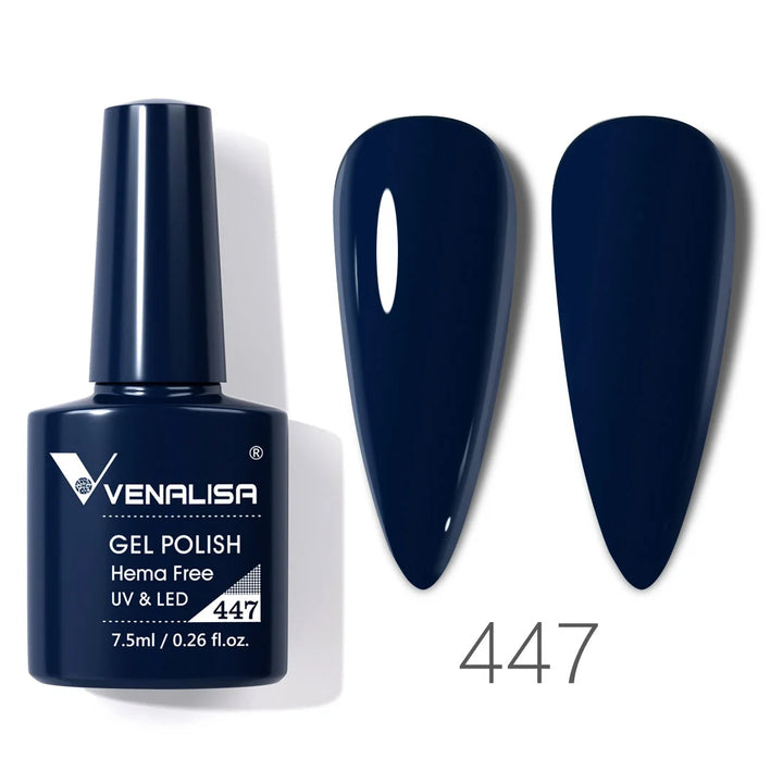 VENALISA VIP4 Nail Gel Polish 7.5ml HEMA Free Semi Permanent Nail Polish Super Texture Gel Varnish Long Lasting Tempered TopCoat