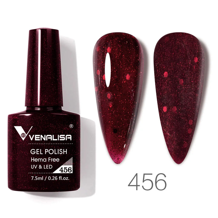 VENALISA VIP4 Nail Gel Polish 7.5ml HEMA Free Semi Permanent Nail Polish Super Texture Gel Varnish Long Lasting Tempered TopCoat