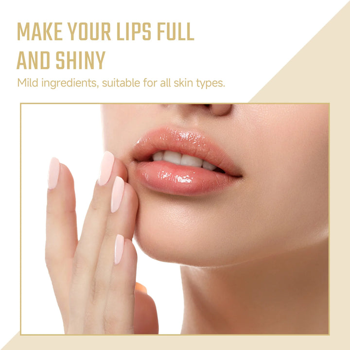 West&Month 6pcs Collagen Lip Mask Hydrating Firming Fade Lip Lines Nourishing Night Sleep Smooth Anti Dry Care Lips Plumper Mask