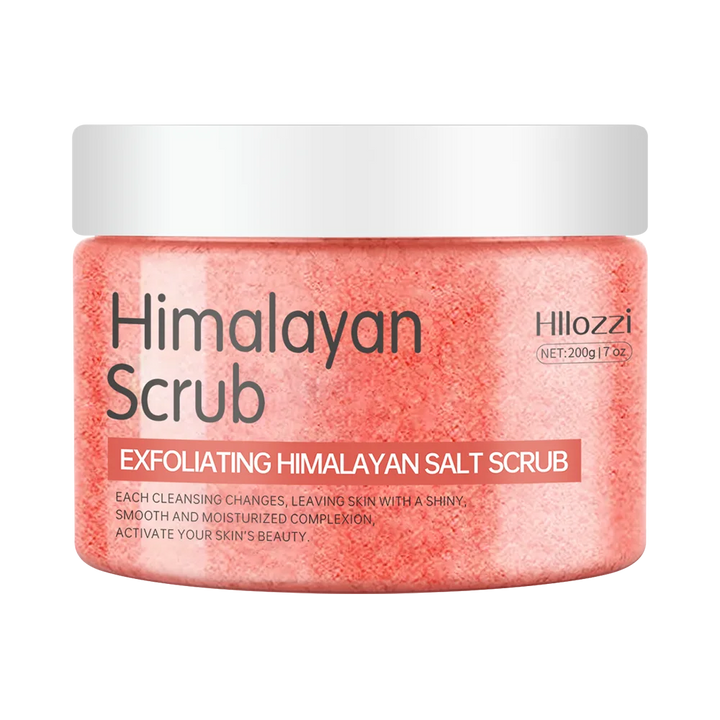 Himalayan salt scrub cleanses the skin, whitens, exfoliates, removes dead skin, and makes the skin smooth and elastic Bathing