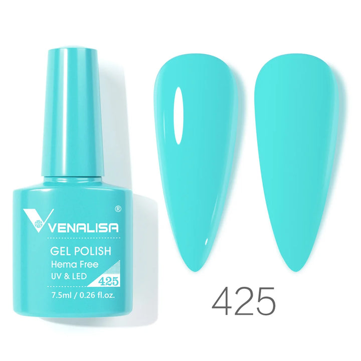 VENALISA VIP4 Nail Gel Polish 7.5ml HEMA Free Semi Permanent Nail Polish Super Texture Gel Varnish Long Lasting Tempered TopCoat