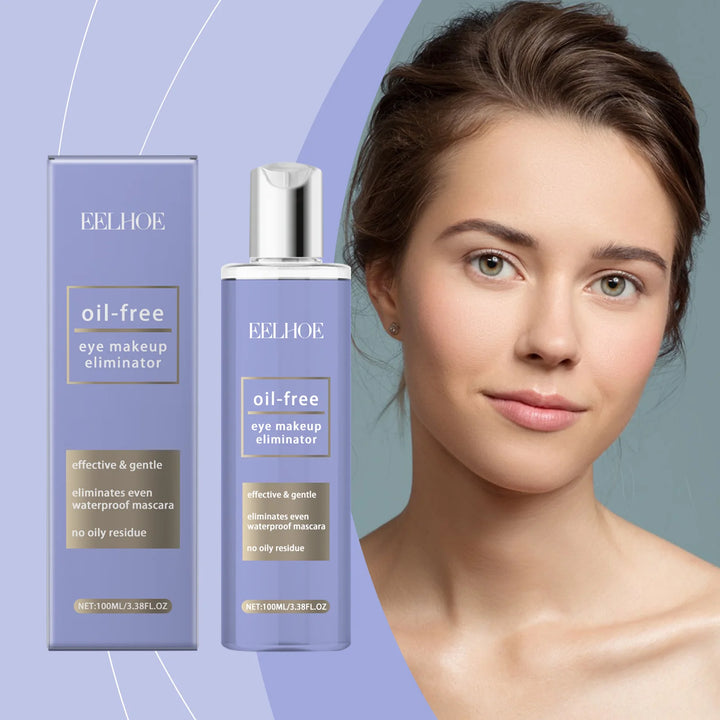Eye Lip Makeup Remover Remove Stubborn Waterproof Eye Makeup Cleaning Refreshing Three In One Cleansing Makeup Remover Water