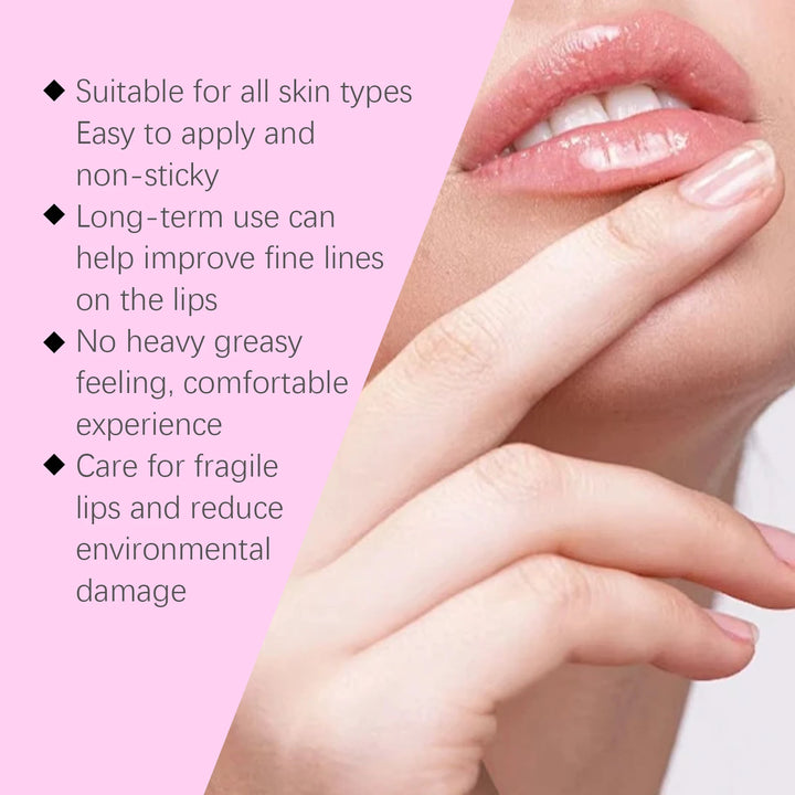 Eelhoe 30g Plumping Lip Mask Moisturizing Anti Cracking Lip Care Remove Dead Skin Brigtening Lip Hydrating Lip Sleeping Mask
