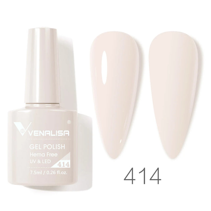 VENALISA VIP4 Nail Gel Polish 7.5ml HEMA Free Semi Permanent Nail Polish Super Texture Gel Varnish Long Lasting Tempered TopCoat