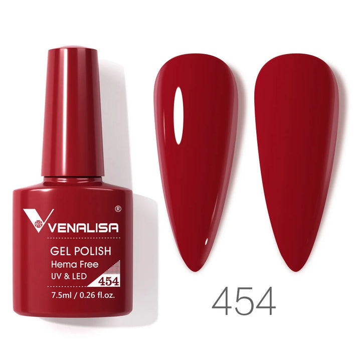 VENALISA VIP4 Nail Gel Polish 7.5ml HEMA Free Semi Permanent Nail Polish Super Texture Gel Varnish Long Lasting Tempered TopCoat