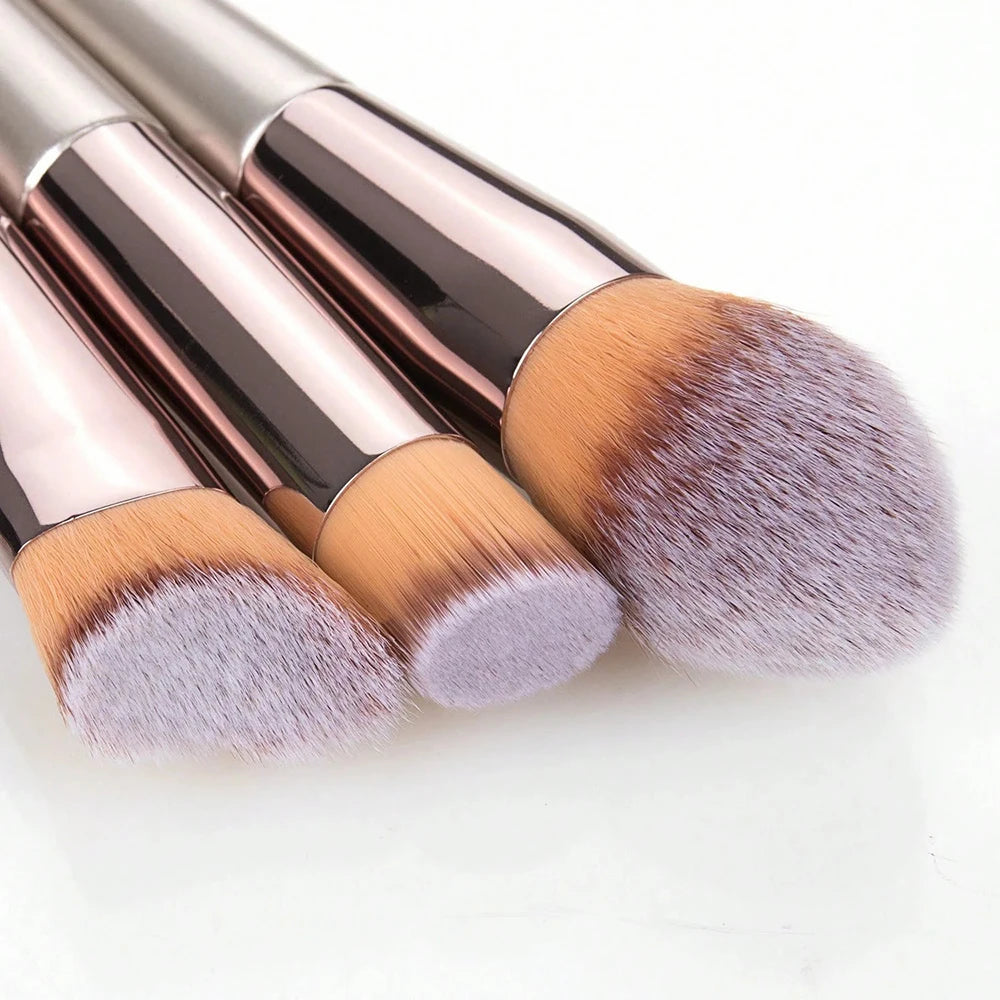 14PCS Makeup Brushes Set Eyeshadow Fluffy Foundation Concealer Blush Highlighter Storage Box Female Cosmetics Beauty Tools