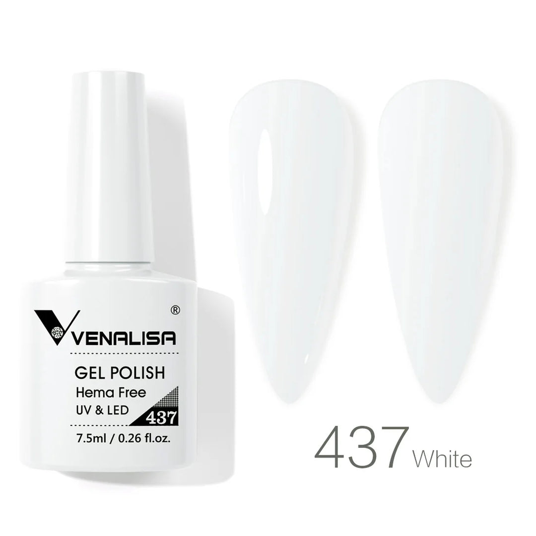 VENALISA VIP4 Nail Gel Polish 7.5ml HEMA Free Semi Permanent Nail Polish Super Texture Gel Varnish Long Lasting Tempered TopCoat
