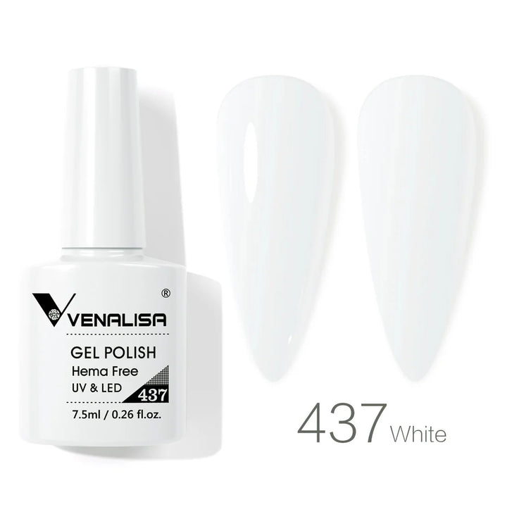 VENALISA VIP4 Nail Gel Polish 7.5ml HEMA Free Semi Permanent Nail Polish Super Texture Gel Varnish Long Lasting Tempered TopCoat