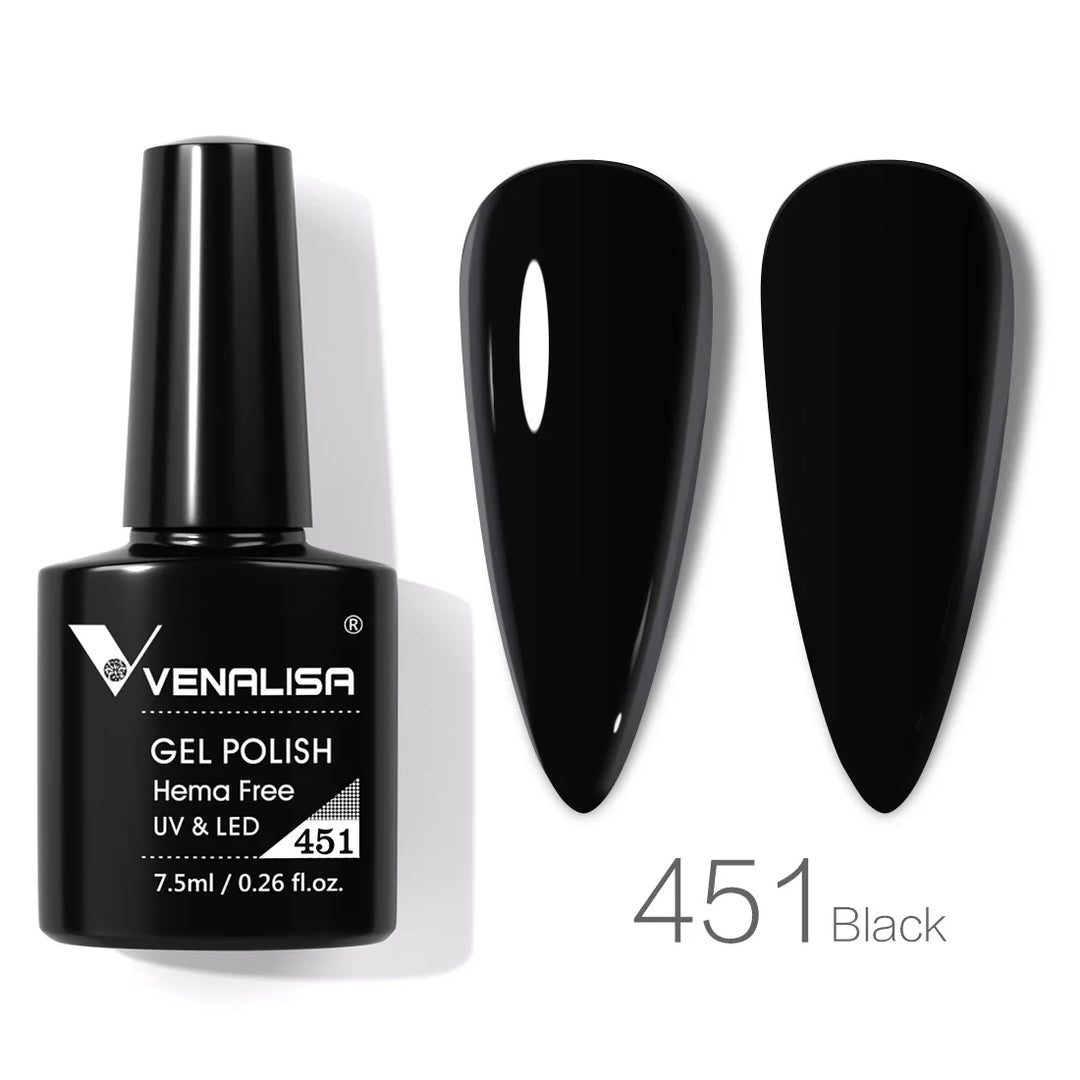 VENALISA VIP4 Nail Gel Polish 7.5ml HEMA Free Semi Permanent Nail Polish Super Texture Gel Varnish Long Lasting Tempered TopCoat