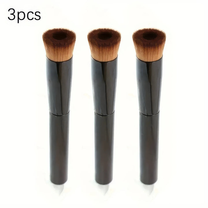 1/2/3 Pieces of Makeup Brush, Black, Dry and Wet, Suitable for Dry/oily Skin, Basic Brush, Powder Blusher Brush