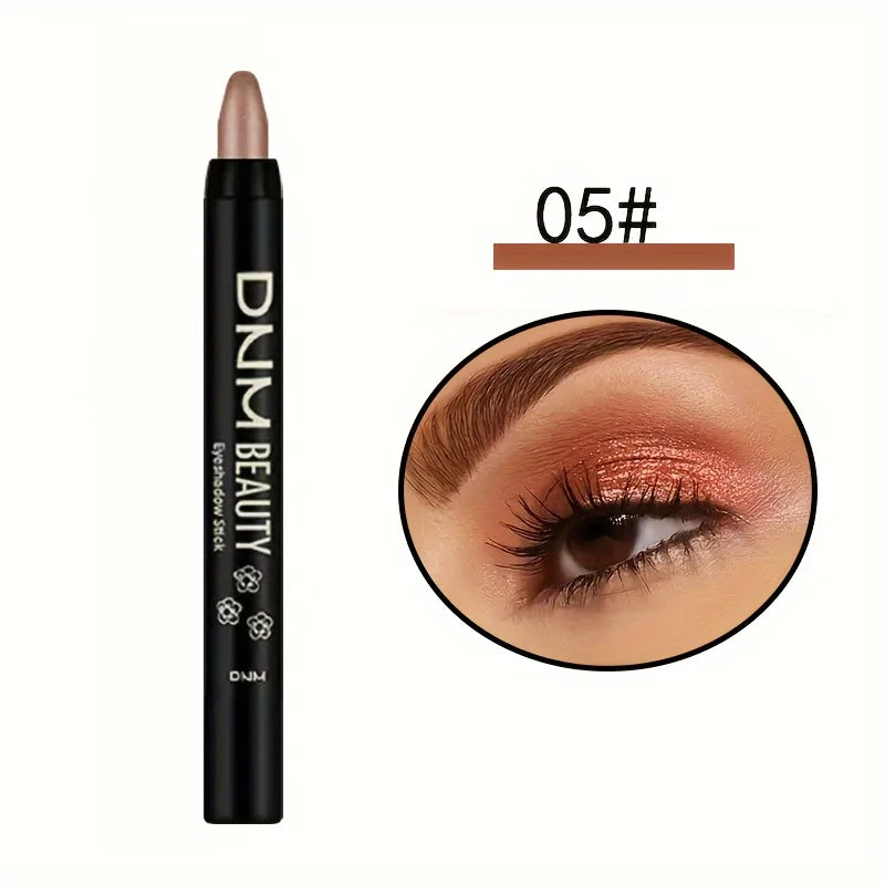 Waterproof Long-Lasting Highlighter Eyeshadow Stick with Rainbow Shimmer Effect | Long-Lasting, Rich Eye Makeup
