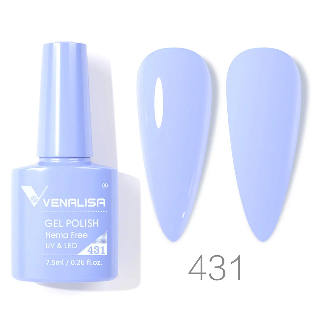 VENALISA VIP4 Nail Gel Polish 7.5ml HEMA Free Semi Permanent Nail Polish Super Texture Gel Varnish Long Lasting Tempered TopCoat