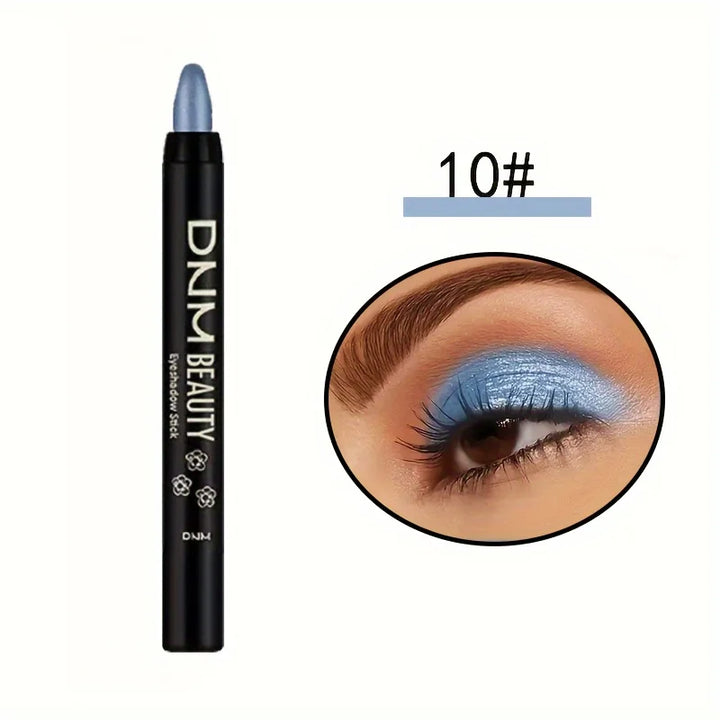 Waterproof Long-Lasting Highlighter Eyeshadow Stick with Rainbow Shimmer Effect | Long-Lasting, Rich Eye Makeup