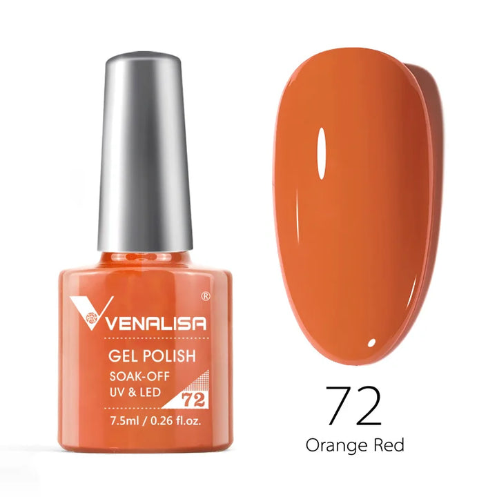 VENALISA VIP4 Nail Gel Polish 7.5ml HEMA Free Semi Permanent Nail Polish Super Texture Gel Varnish Long Lasting Tempered TopCoat