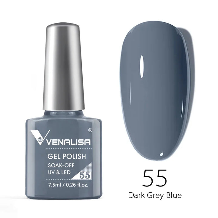 VENALISA VIP4 Nail Gel Polish 7.5ml HEMA Free Semi Permanent Nail Polish Super Texture Gel Varnish Long Lasting Tempered TopCoat