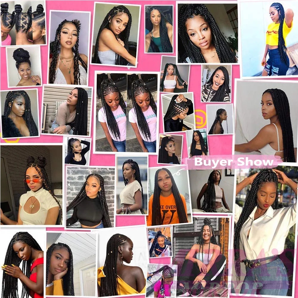 Pre Stretched Braiding Hair Ombre Jumbo Braids Hair Extensions YAKI Straight Synthetic Braid 1/3/6/8/10 Pcs Bulk Mirra's Mirror