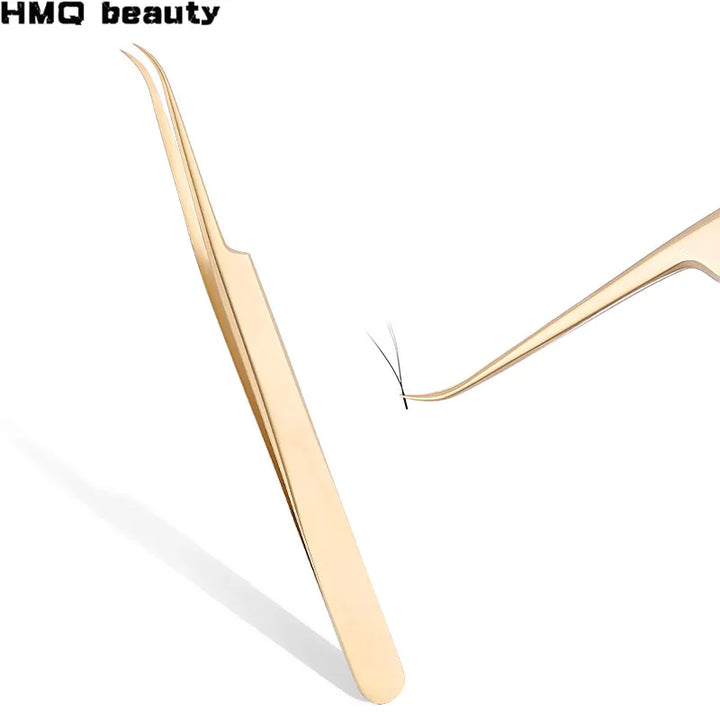 Stainless Steel Eyebrow False Eyelashes Tweezers Lashes Extension Nail Makeup Tool High Quality Fine Tip Profession Tweezer