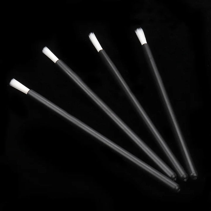100 pcs Disposable Nylon Fiber Lip Brush Lipstick Wands Clean Applicator lip Gloss Brushes portable Cosmetic women Makeup Tools