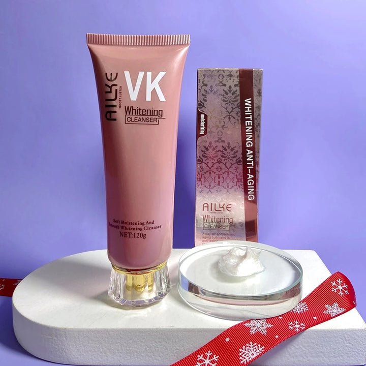 AILKE Lightening Facial Cream, Brightening, Reduce Spots, For Black and Dark Skin, Whitening Face Care Set for All Skin Types