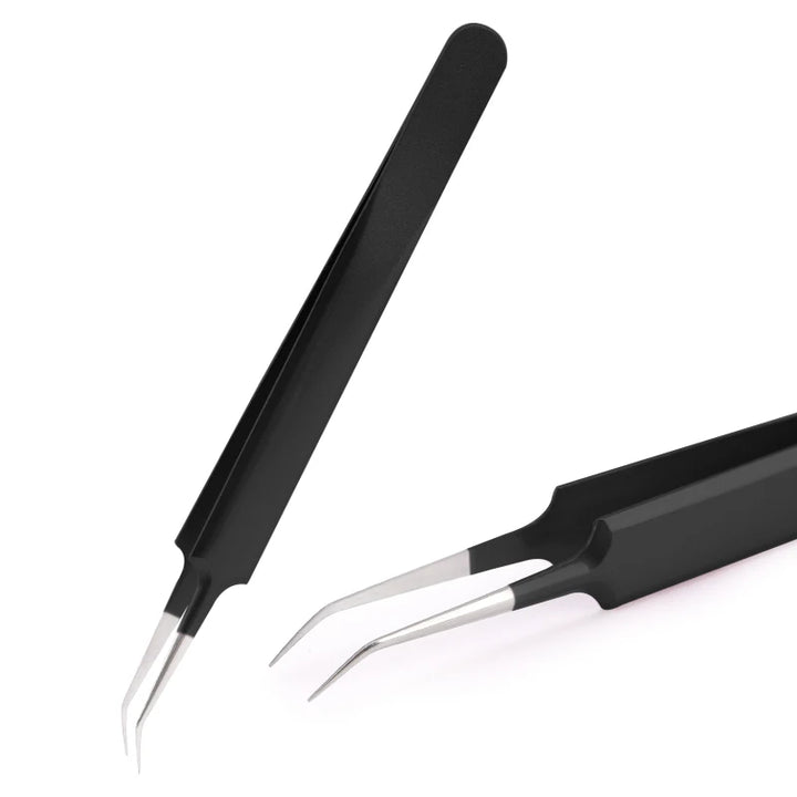 Stainless Steel Eyebrow False Eyelashes Tweezers Lashes Extension Nail Makeup Tool High Quality Fine Tip Profession Tweezer