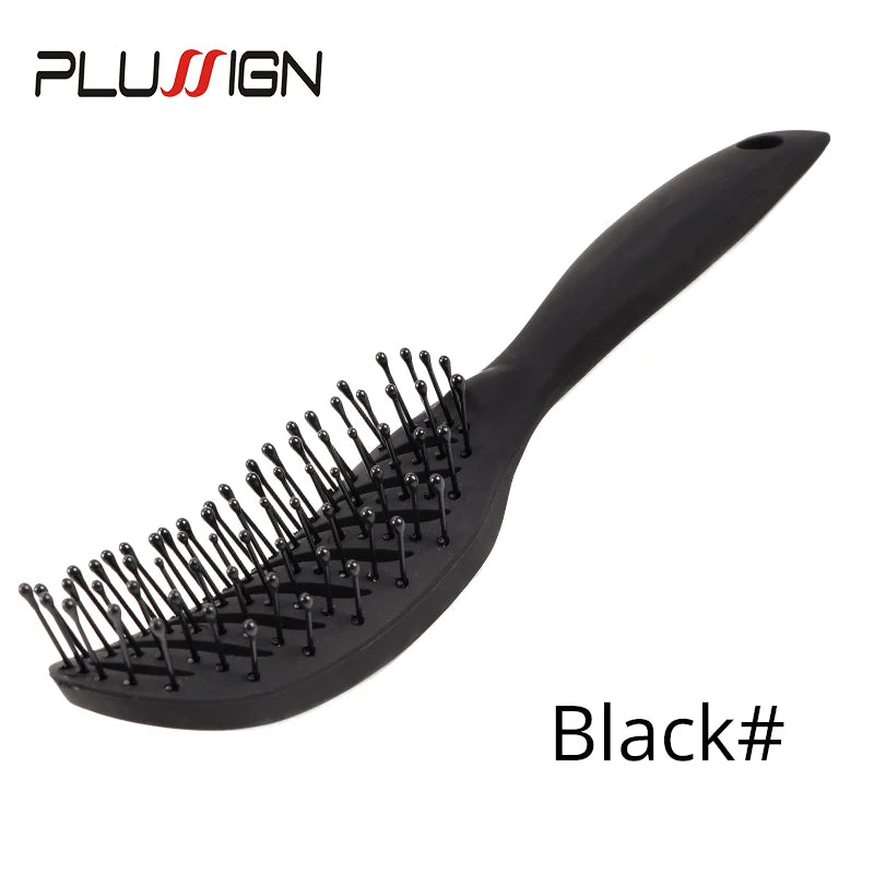Wet Curly Detangle Hair Brush For Salon Hairdressing Styling Tools Vent Hairbrush Blow Dryer Hair Brush Factory Promotion